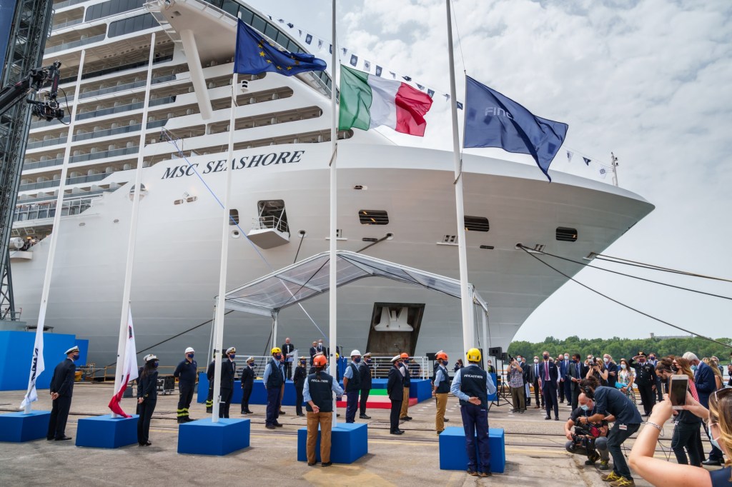 MSC takes delivery from Fincantieri of MSC&nbsp;Seashore