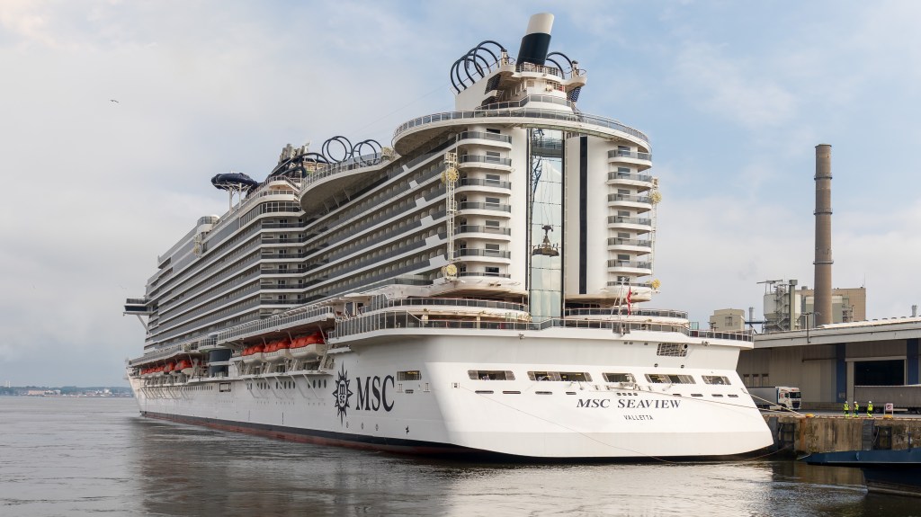 MSC Cruises resumes sailing from Germany from the port of Kiel with MSC&nbsp;Seaview.