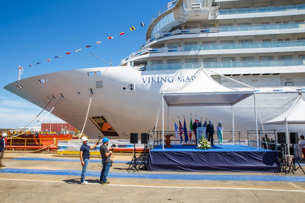 Viking marks float out of newest Ocean&nbsp;Ship