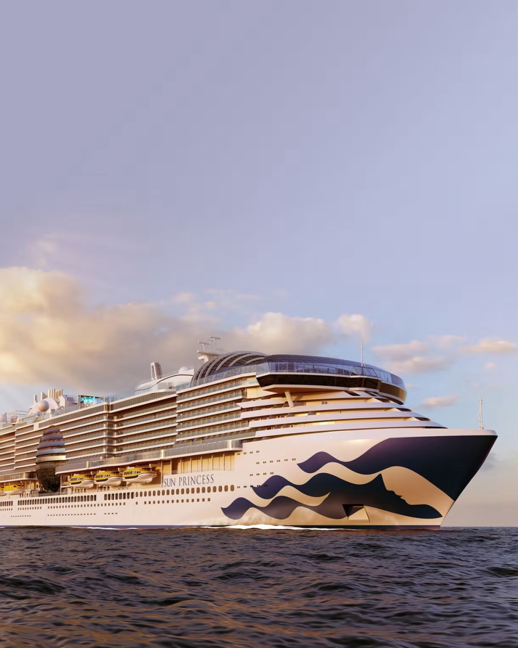 Princess Cruises, Fincantieri Mutually Agree to Postpone Sun Princess Delivery February 8 Inaugural Voyage Cancelled.