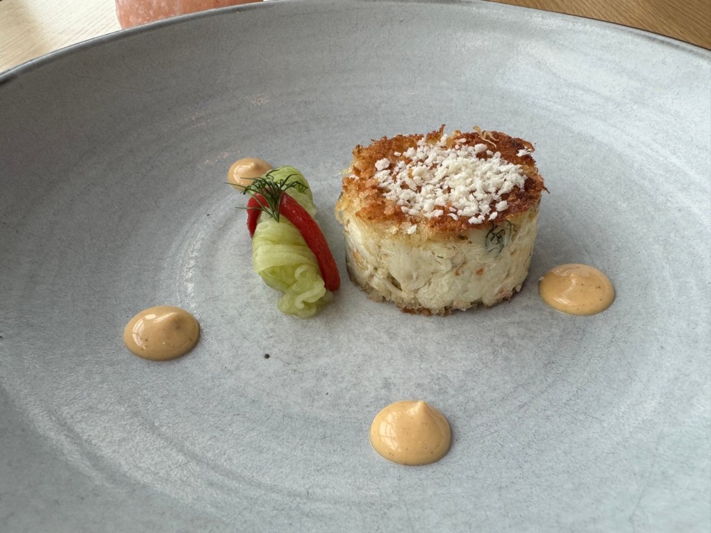 Celebrity Cruises, Eden - Jumbo lump crab cake