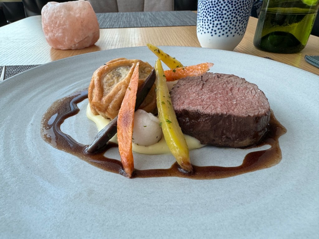 Celebrity Cruises, Eden -Filet Mignon and Mini Short rib wellington