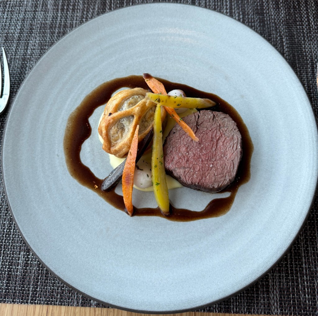 Celebrity Cruises, Eden -Filet Mignon and Mini Short rib wellington
