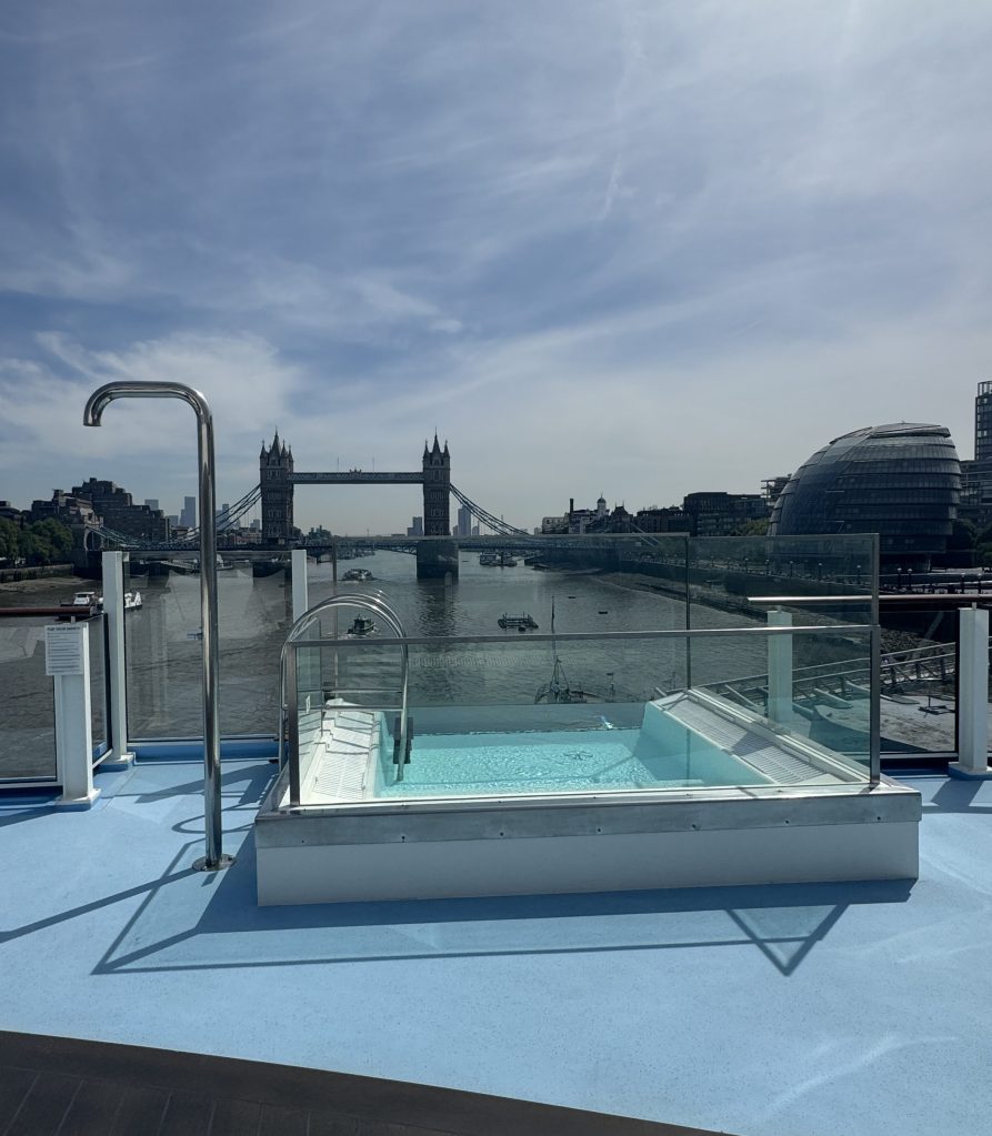 A hot tub on board National Geographic Endurance