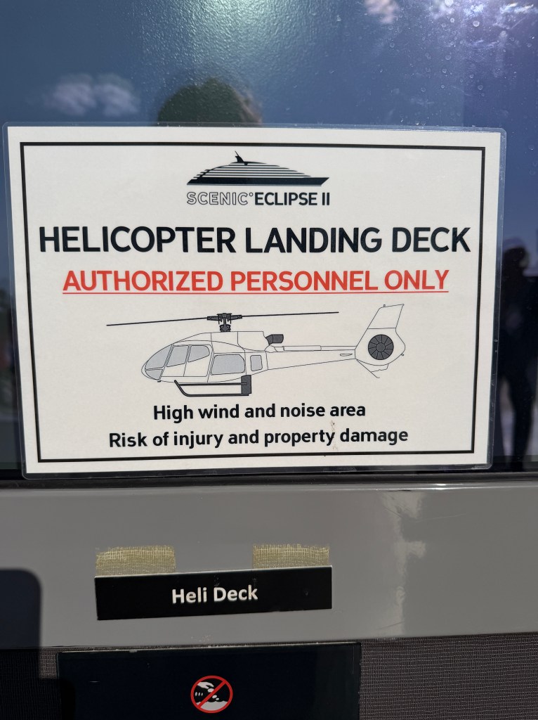 Scenic Eclipse II Helicopter Landing Deck