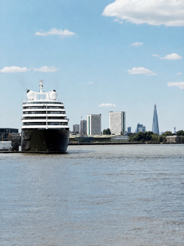 Scenic Eclipse II in the River Thames in London