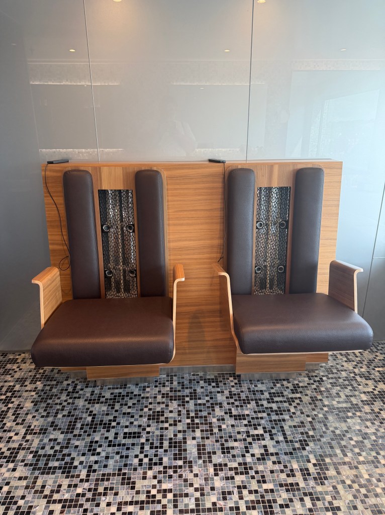 Scenic Eclipse II Suite Bathroom Sauna Chairs
