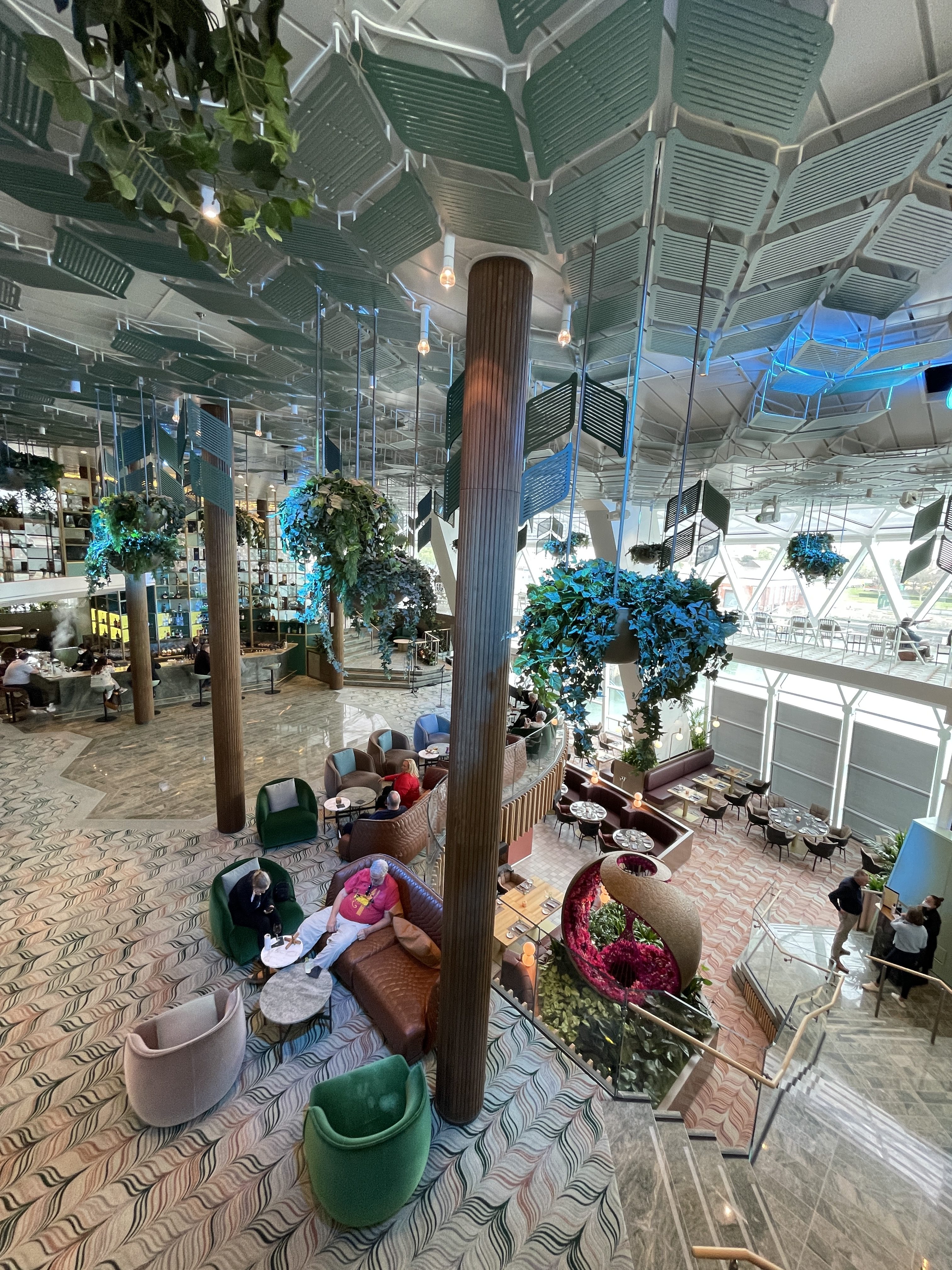 A high view of the Eden Venue
